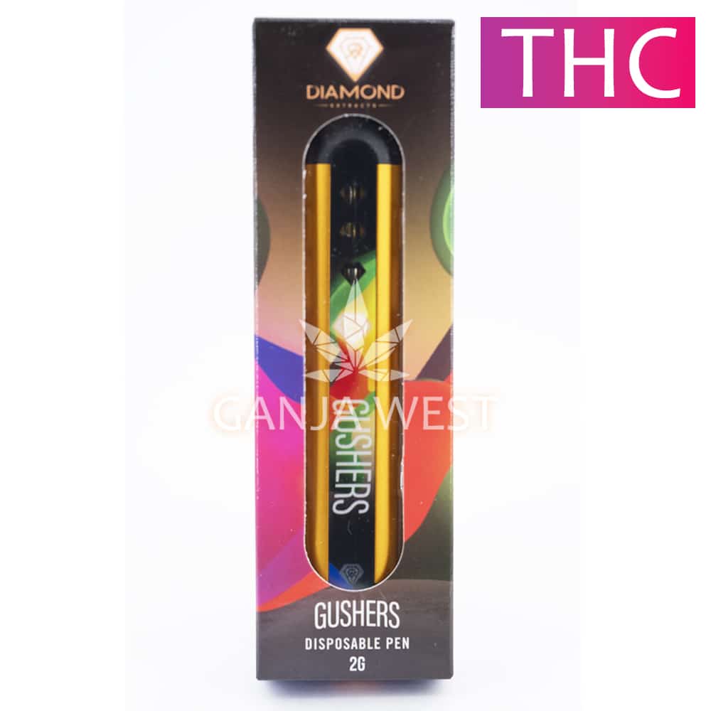 Diamond Concentrates Gushers THC Disposable Pen 2 Grams Ganja West