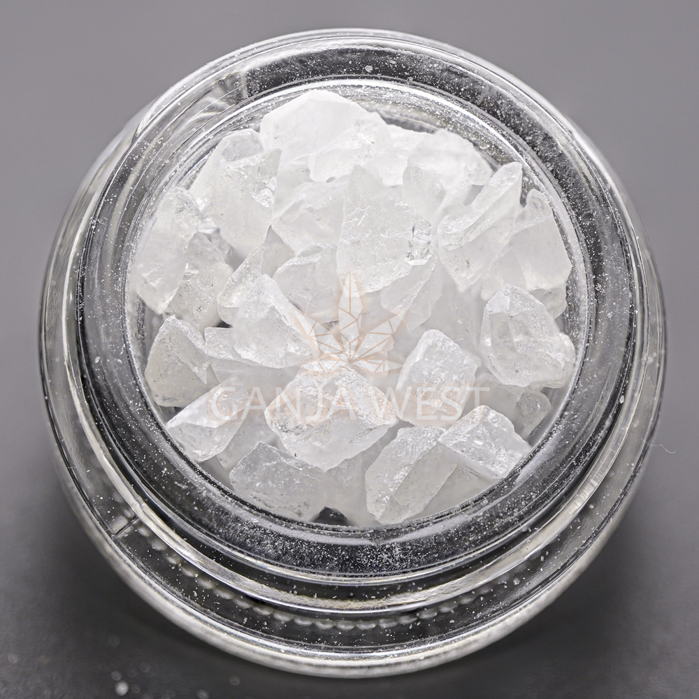 buy-weed-online-dispensary-ganja-west-concentrates-diamonds-heirloom-orange-jar Diamonds - Heirloom Orange - Sativa - Image 1