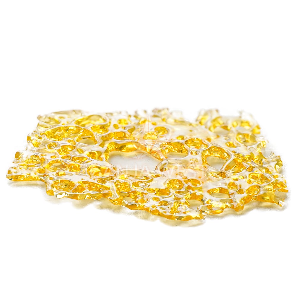 buy-weed-online-dispensary-ganja-west-concentrates-shatter-blue-raspberry-shard Shatter - Blue Raspberry - Indica - Image 1