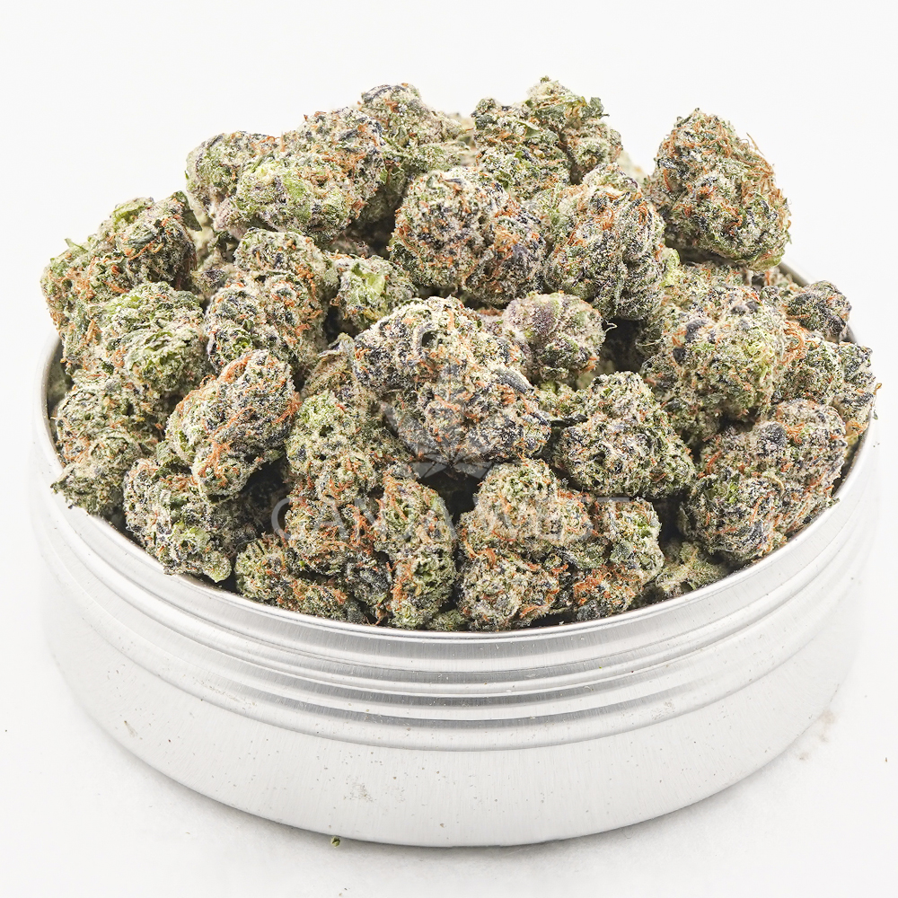 buy-weed-online-dispensary-ganja-west-galactic-warhead-craft-popcorn-jar Galactic Warhead AAAA Popcorn - Hybrid - Image 1