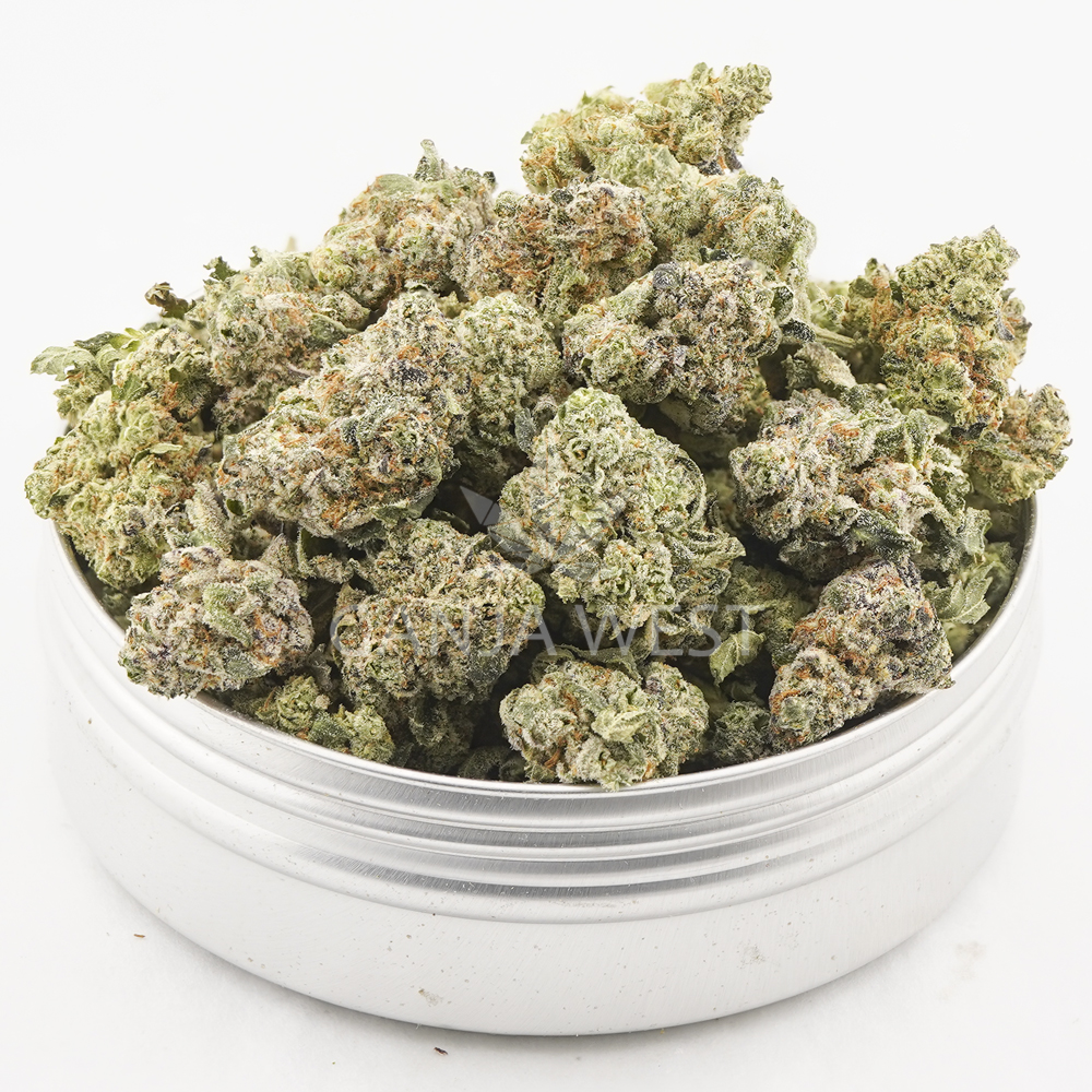 buy-weed-online-dispensary-ganja-west-wedding-pie-aaa-popcorn-jar Wedding Pie AAA Popcorn - Indica - Image 1