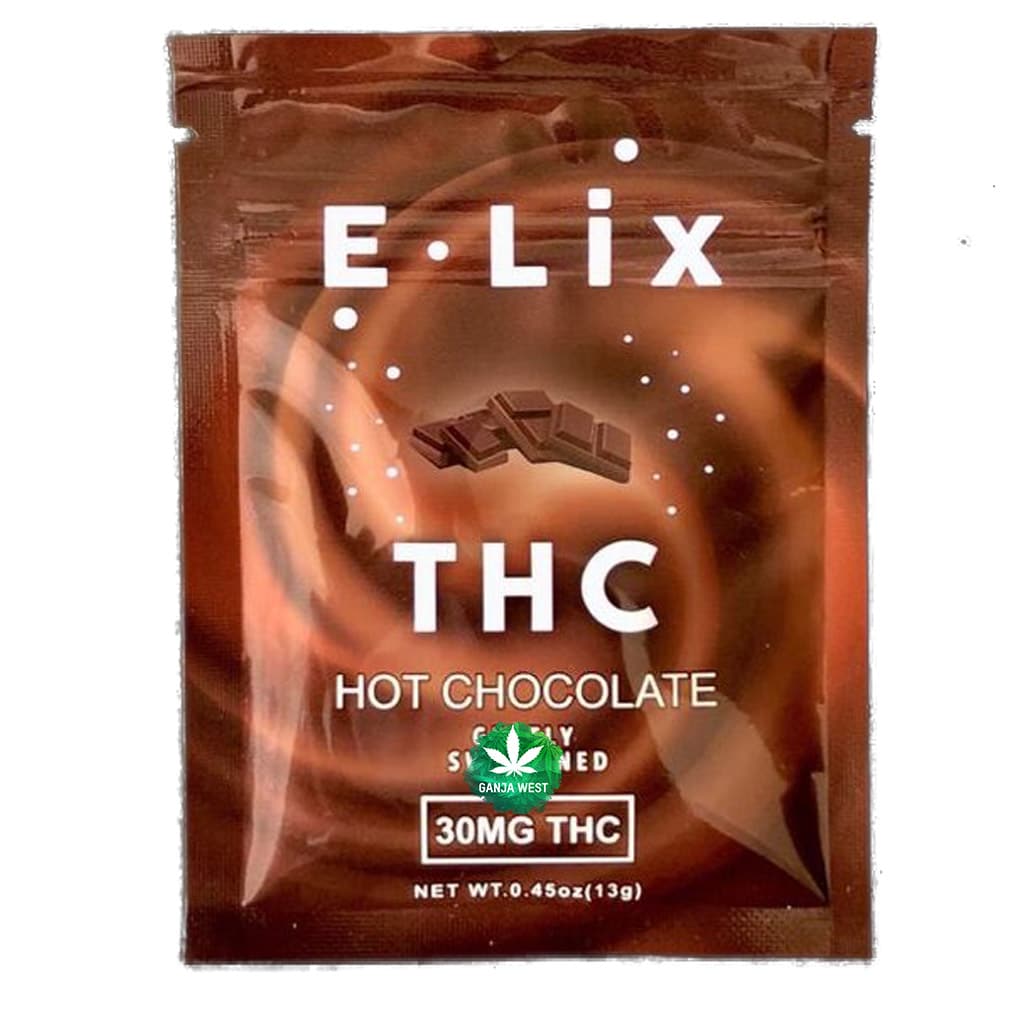 E Lix Thc Hot Chocolate Mix 30mg Ganja West Online Dispensary 