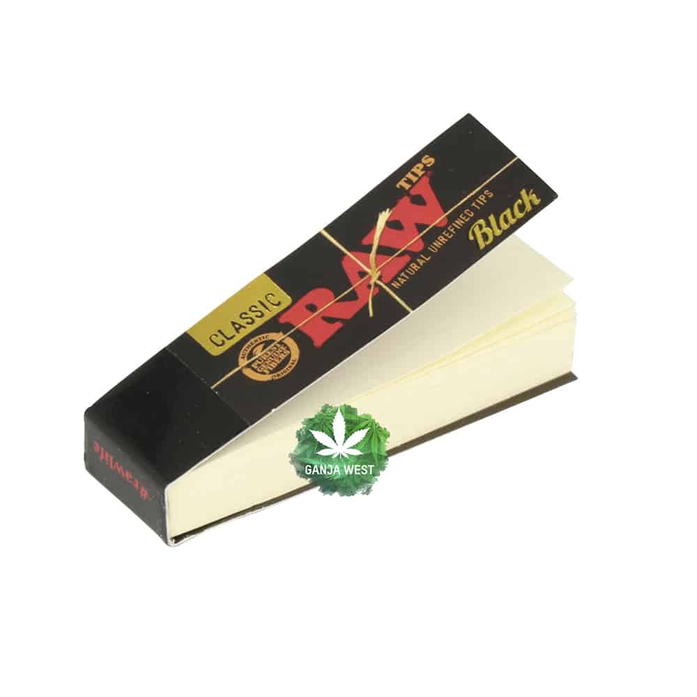 Raw - Black Filter Tips - Ganja West Online Dispensary Canada