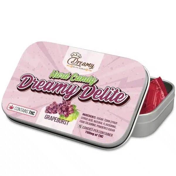 Dreamy Delite - THC Grape Hard Candy - 150MG