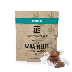 Twisted Extracts - CBD Cara-Melts – 10mg (80MG)