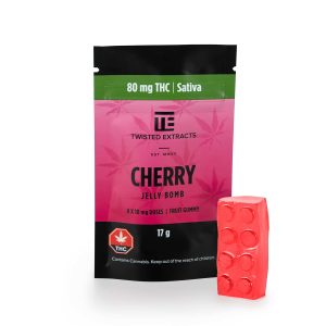 Twisted Extracts - THC Cherry Gummies - 80MG - Sativa