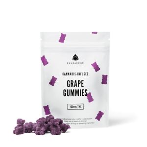 Buudabomb - THC Grape Gummies - 10mg (100MG)