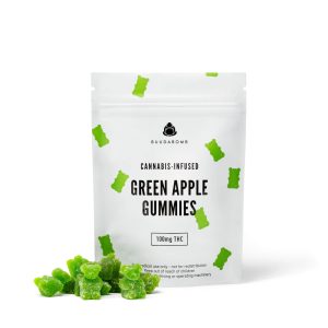 Buudabomb - THC Green Apple Gummies - 10mg (100MG)