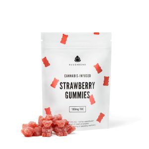 Buudabomb - THC Strawberry Gummies - 10mg (100MG)