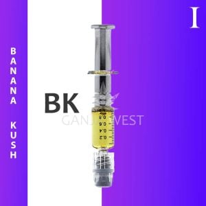 Distillate Syringes - Banana Kush - THC Indica