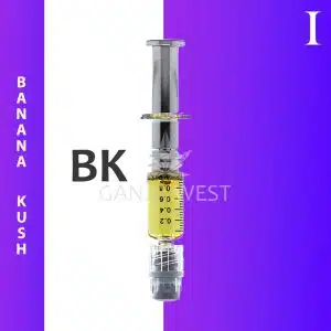 Distillate Syringes - Banana Kush - THC Indica