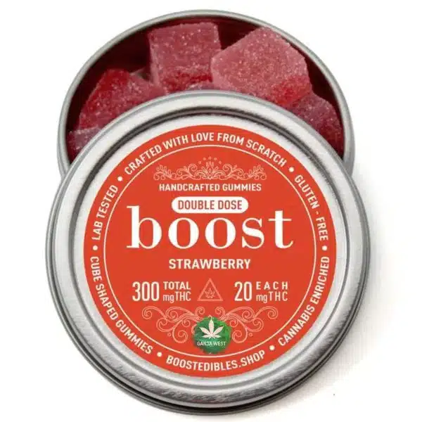 Boost - Strawberry Gummies - 300MG THC