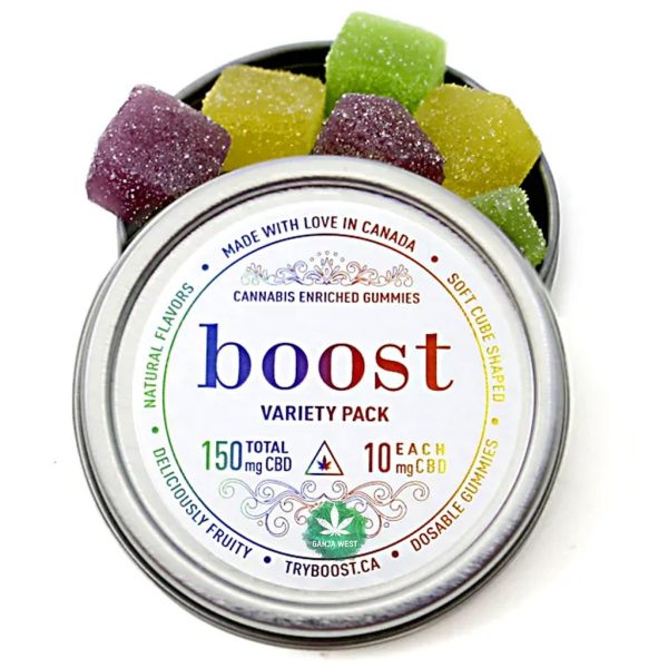 Boost – Variety Pack Gummies - 150MG CBD