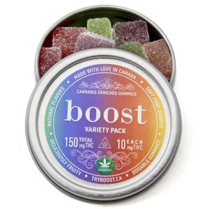 Boost – Variety Pack Gummies - 150MG THC
