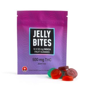 Jelly Bites - Berry Mix Gummies - 500MG - Indica