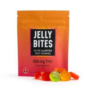 Jelly Bites - Fruit Punch Mix Gummies - 500MG - Sativa