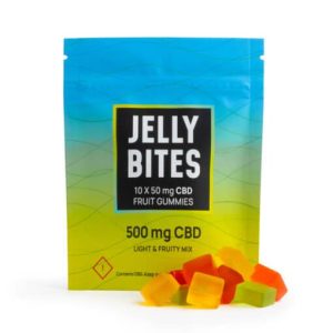 Jelly Bites - Light & Fruity Mix Gummies - 500MG - CBD