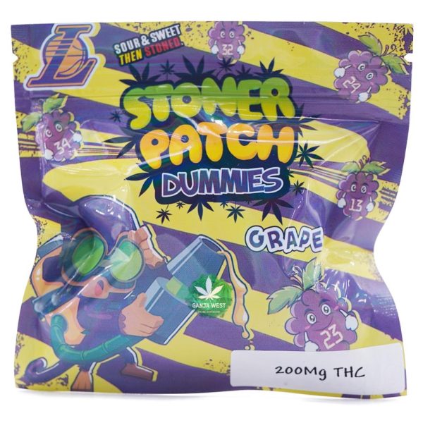 Stoner Patch - THC Grape Gummies - 25mg (200MG)