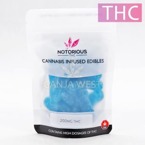 Notorious - THC Blue Foot Gummies - 25mg (200MG)