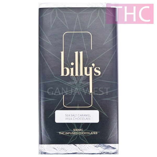 Billy's - Sea Salt Caramel Milk Chocolate - 500MG THC