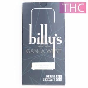 Billy's - White Chocolate Macadamia - 500MG THC