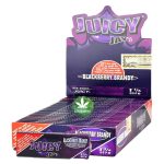 Juicy Jay's - Blackberry Brandy Flavored Rolling Paper - 1 1/4