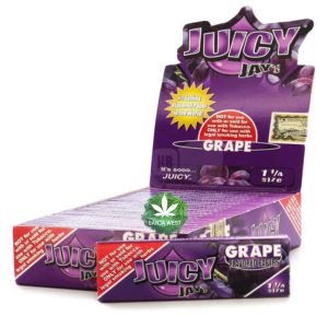 Juicy Jay's - Grape Flavored Rolling Paper - 1 1/4