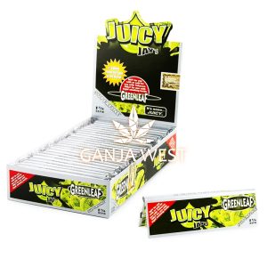 Juicy Jay's - Green Leaf Superfine Rolling Paper - 1 1/4