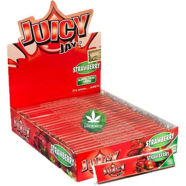 Juicy Jay's - Strawberry Flavored Rolling Paper - King Size