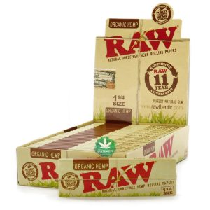 RAW - Organic Hemp Rolling Paper - 1 1/4