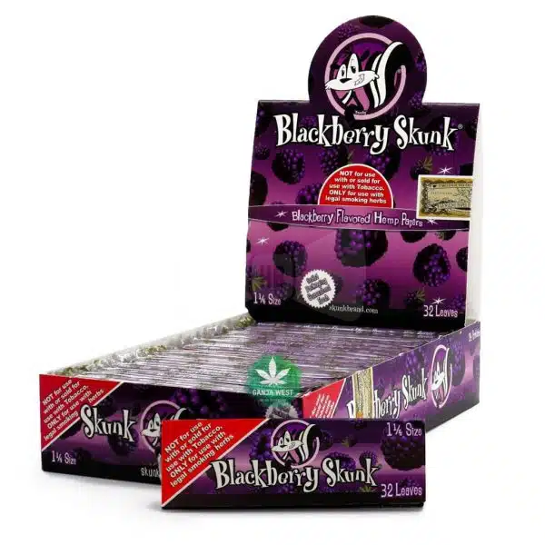 Skunk - Blackberry Rolling Paper - 1 1/4