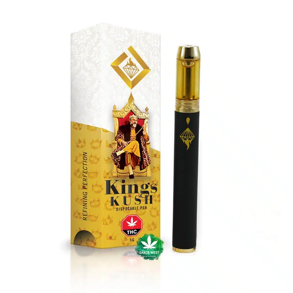 Diamond Concentrates – Kings Kush - THC Vape Pen - pod shatter dab