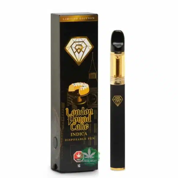 Diamond Concentrates – London Pound Cake - THC Disposable Pen