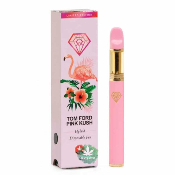 Diamond Concentrates – Tom Ford Pink Kush - THC Disposable Pen