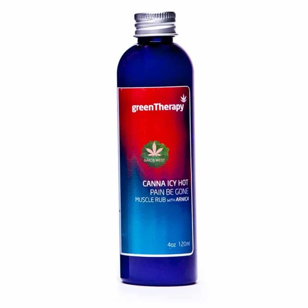 Green Therapy – Canna Icy Hot (4oz) – 250mg THC / 250mg CBD