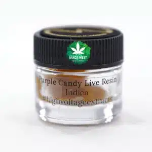 High Voltage - Live Resin - Purple Candy - Indica