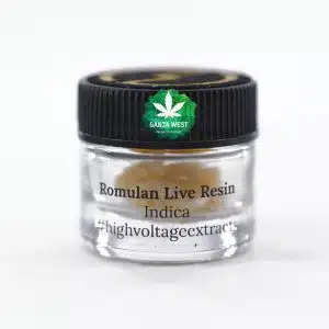 High Voltage - Live Resin - Romulan - Indica