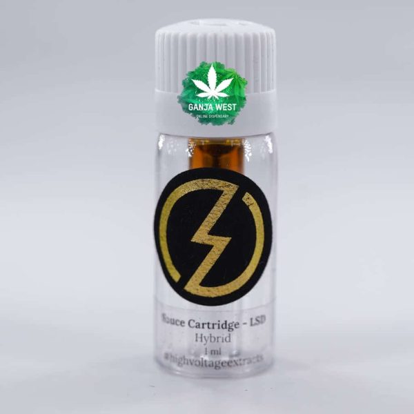 High Voltage - 100% Pure Sauce Cartridge - LSD - Hybrid