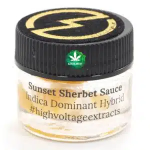 High Voltage - HTFSE Sauce - Sunset Sherbet - Indica
