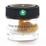 High Voltage - Live Resin - Snow White - Hybrid