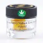 High Voltage - Live Resin - Strawberry Nuken - Hybrid