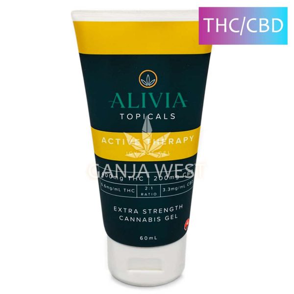 Alivia - Icy/Hot Active Therapy 60ml Extra Strength Cannabis Lotion - 2:1 THC to CBD
