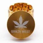 Ganja West Grinder - Gold