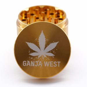 Ganja West Grinder - Gold