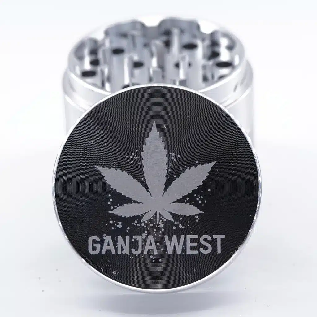 Ganja West Grinder - Silver