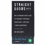 Straight Goods - THC Cartridge - Gorilla Glue - Hybrid