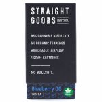 Straight Goods - THC Cartridge - Blueberry OG - Indica