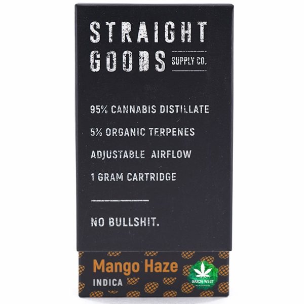 Straight Goods - THC Cartridge - Mango Haze - Indica