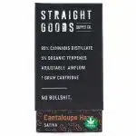 Straight Goods - THC Cartridge - Cantaloupe Haze - Sativa