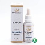 Notorious - CBD Tincture - 30ml (2000MG)